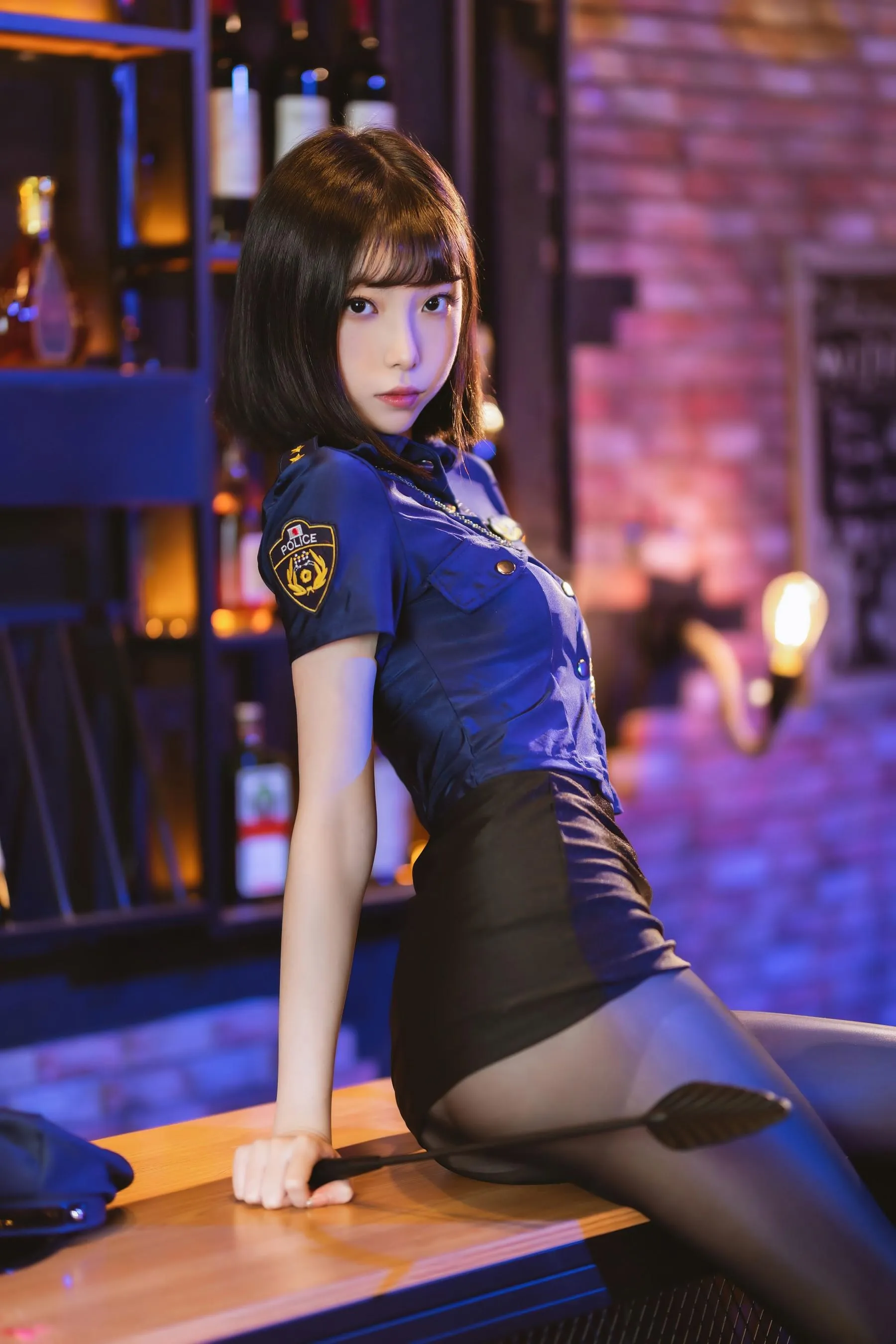 许岚LAN – NO.22 黑丝女J [60P]插图1